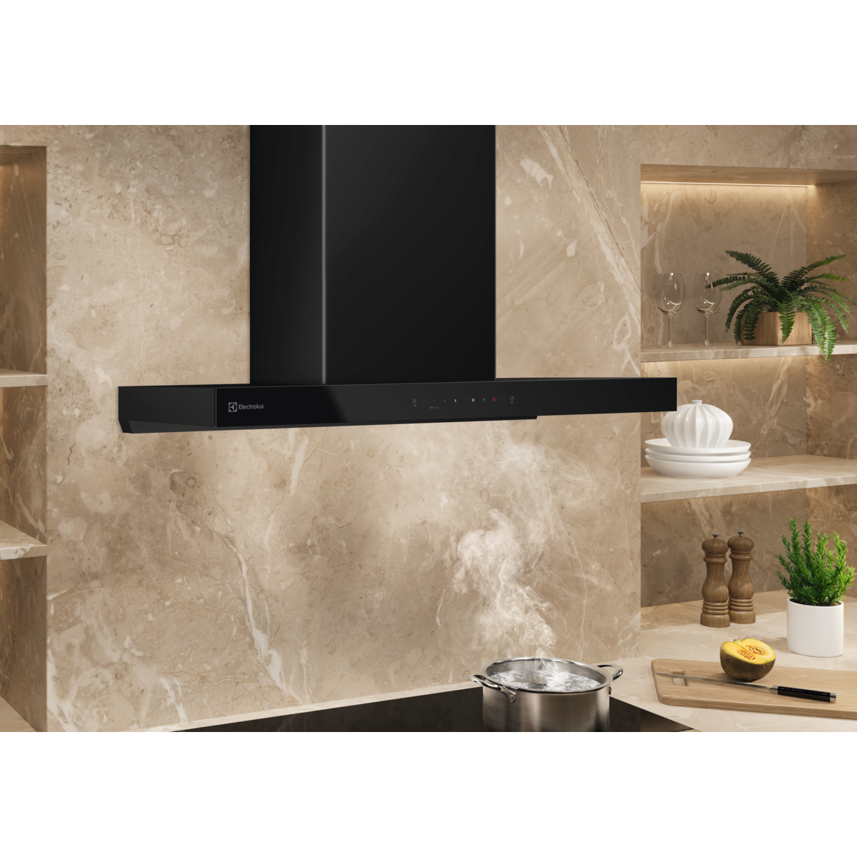 90cm chimney extractor hood ECT9841KB (700 Series)