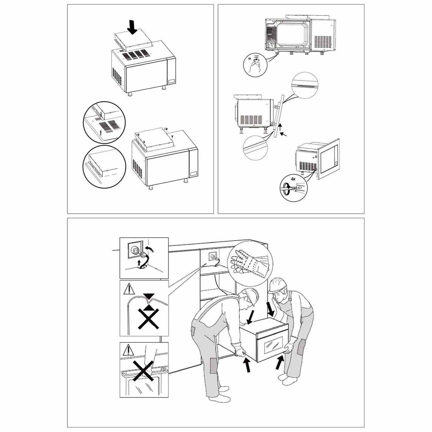 30 L built-in combination microwave oven - EMSB30XCF ( UltimateTaste 900 )