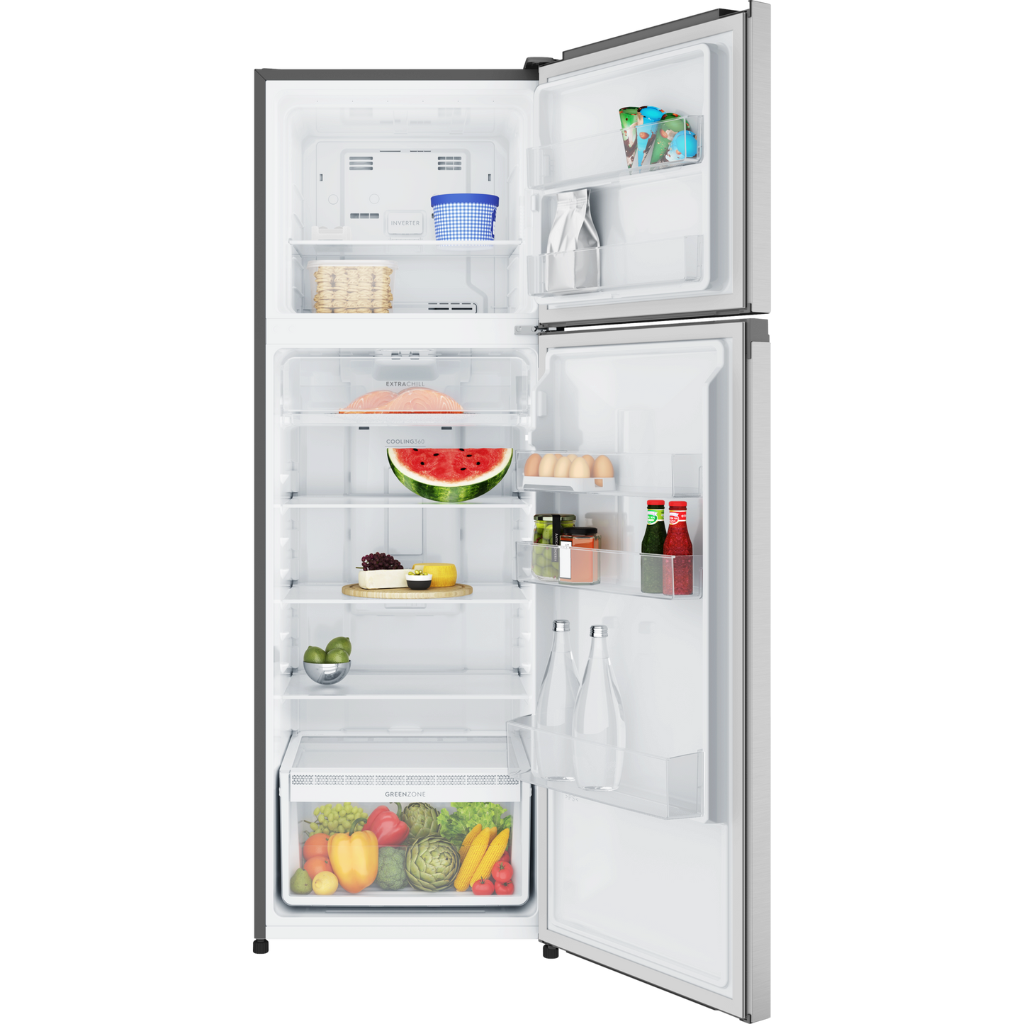341L top freezer refrigerator ETM3400L-S