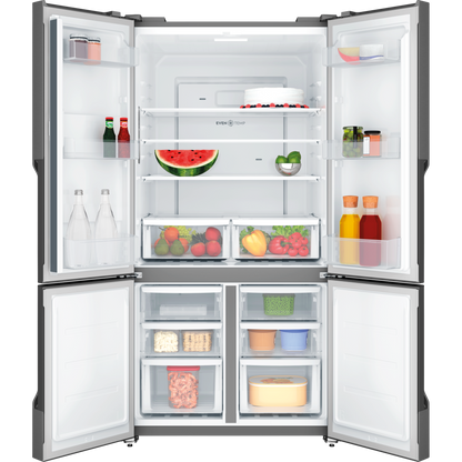 564L Quad door refrigerator EQE5600B-S