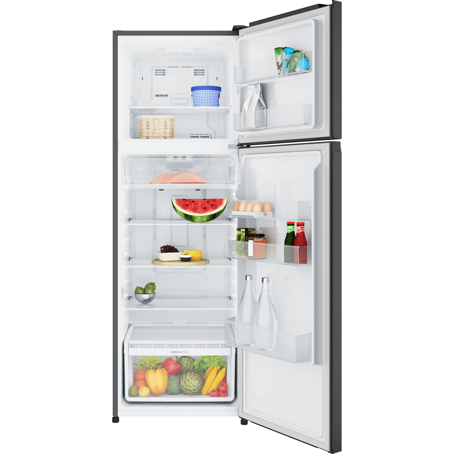 341L top freezer refrigerator ETM3400L-B