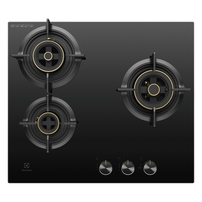 60cm 3-burner built-in gas hob - EHG6330BC (UltimateTaste 300)