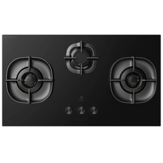 90cm 3-burner built-in gas hob - EHG9351BC (UltimateTaste 700)