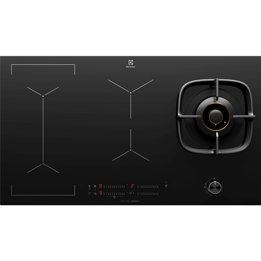 90cm built-in hybrid induction hob - EHH957BE ( UltimateTaste 900 )