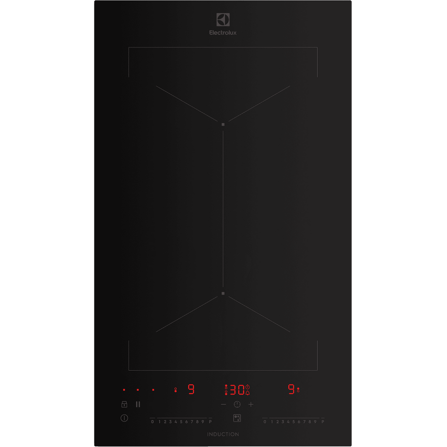 30cm 2-burner built-in induction hob EHI3251BE (UltimateTaste 500)