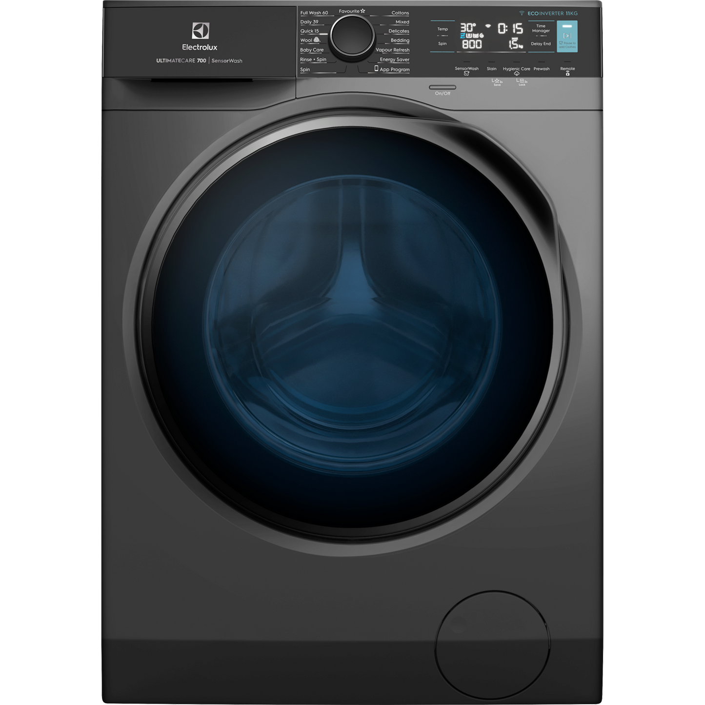 11kg front load washing machine EWF1142R7SB ( UltimateCare 700 )