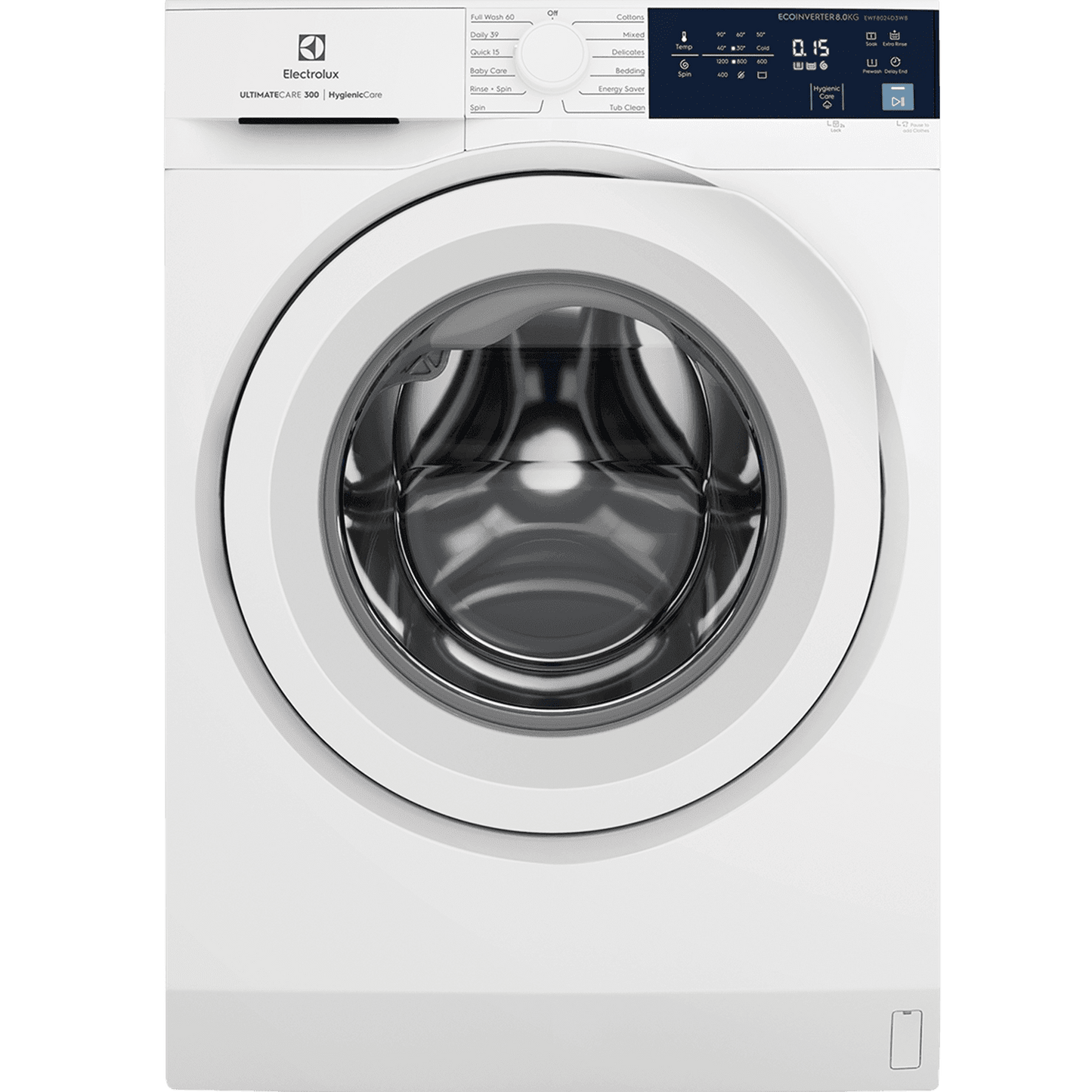 8kg front load washing machine EWF8024D3WB ( UltimateCare 300 )