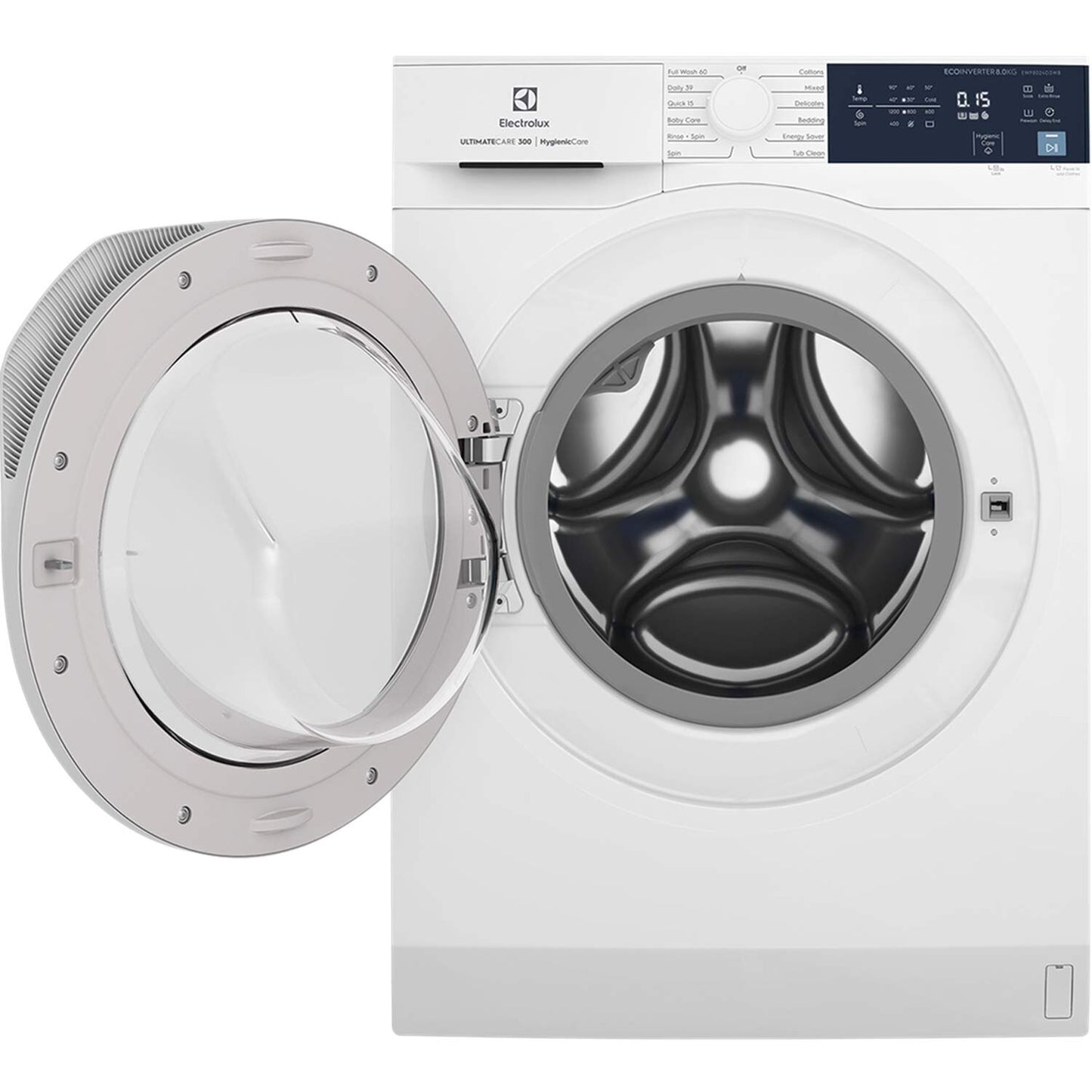 8kg front load washing machine EWF8024D3WB ( UltimateCare 300 )