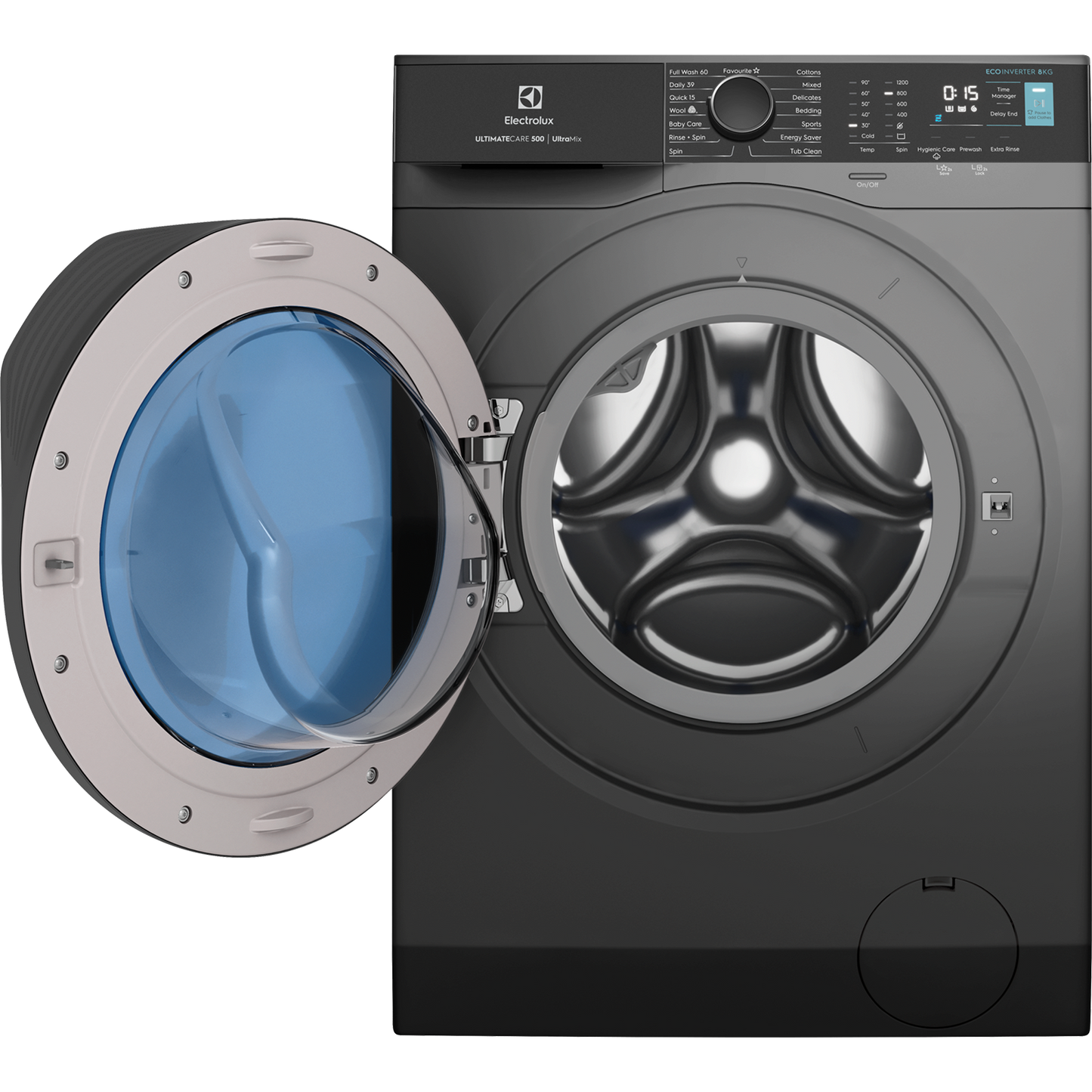 8kg front load washing machine EWF8024R5SB ( UltimateCare 500 )