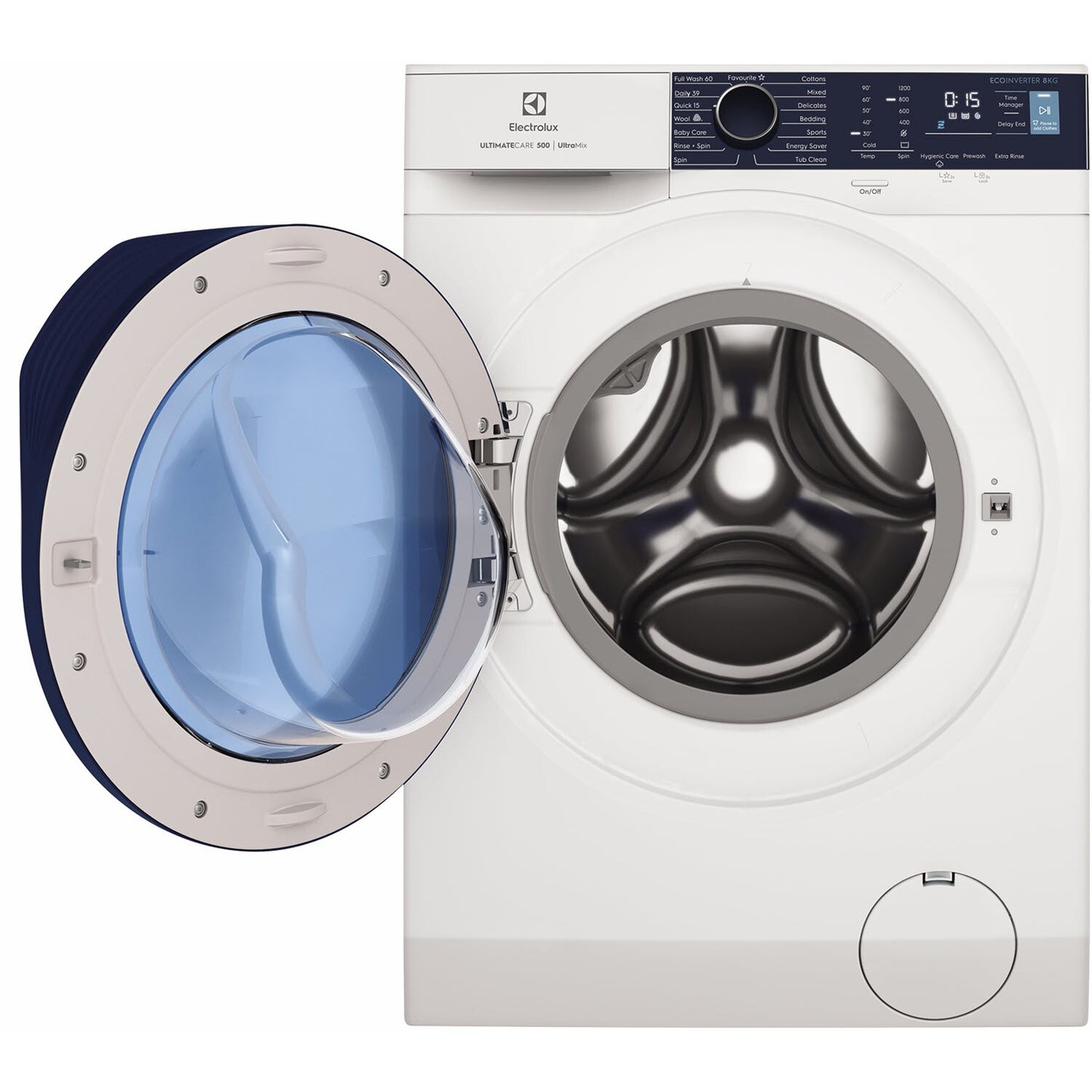 8kg  front load washing machine EWF8024R5WB (UltimateCare 500)