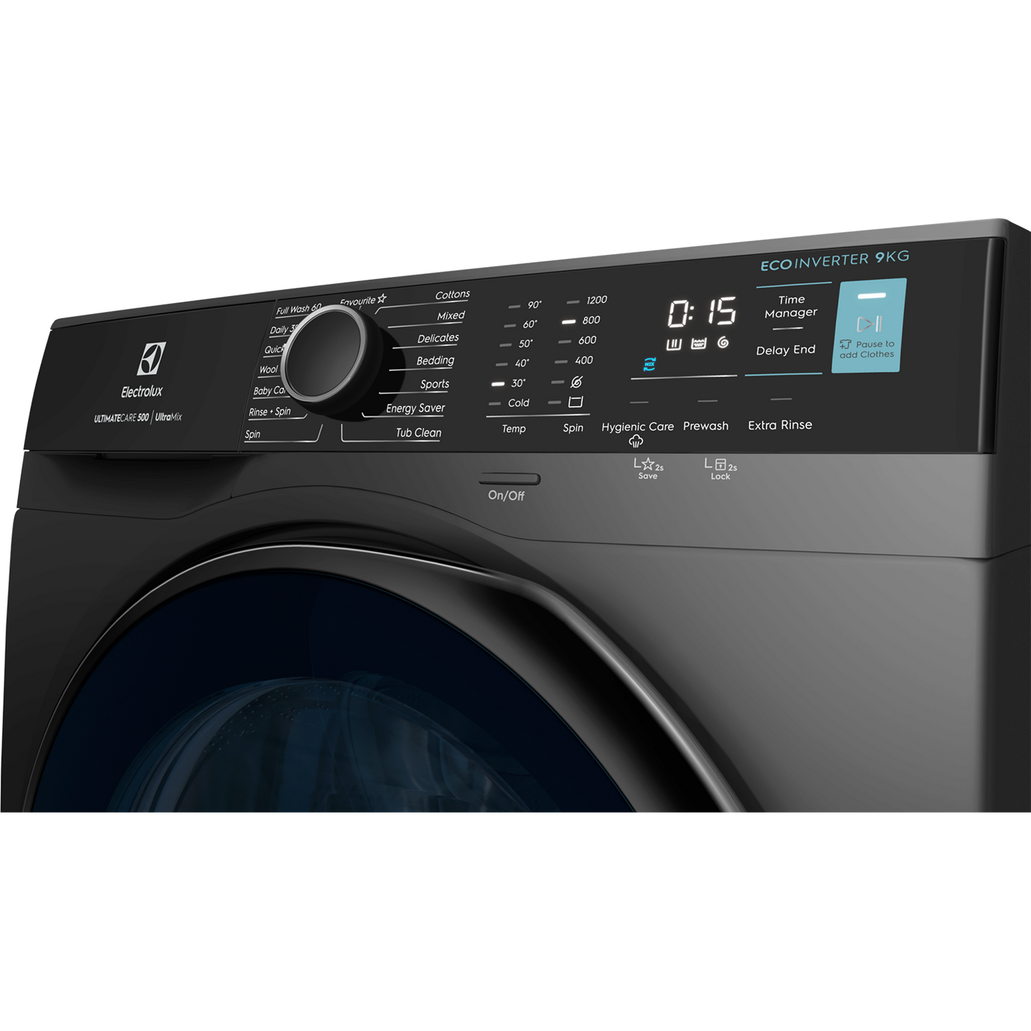 9kg front load washing machine ( UltimateCare 500 ) EWF9024R5SB